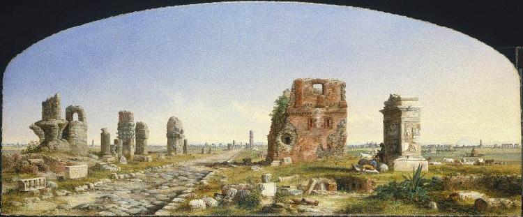unknow artist The Appian Way Spain oil painting art